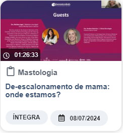 Breastcollab: De-escalonamento de mama: onde estamos?