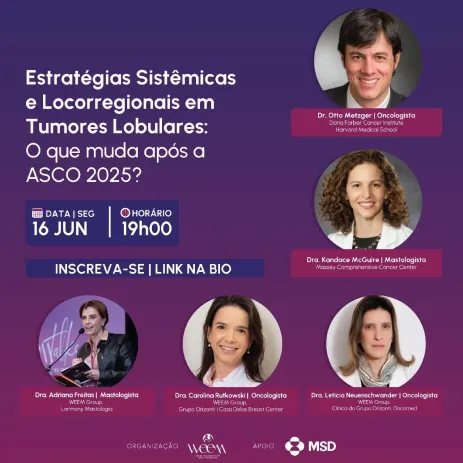 Estratégias Sistêmicas e Locorregionais em Tumores Lobulares O que muda após a ASCO 2025