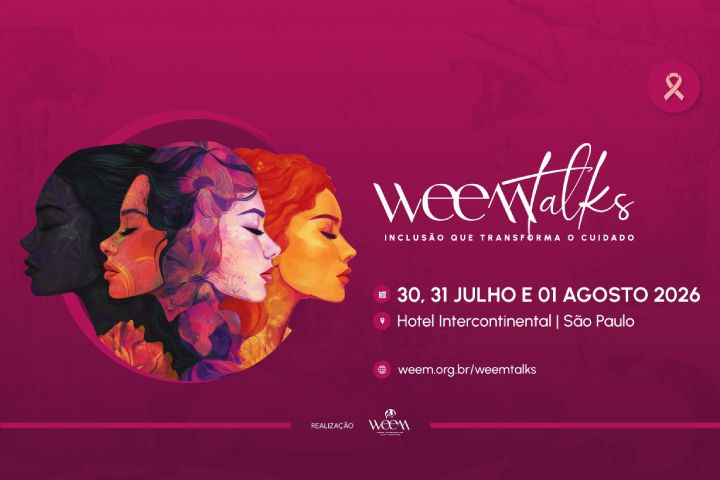 Banner do evento "WEEM Talks"