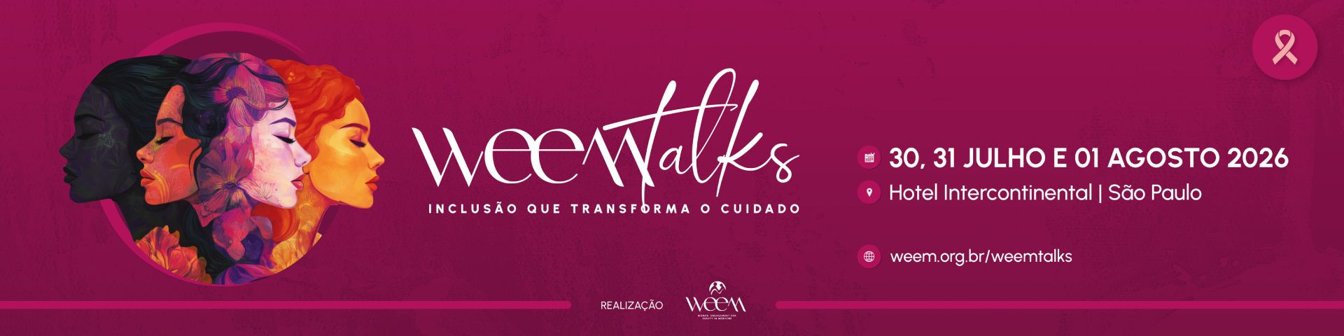 Weem Talks Banner do evento "WEEM Talks"