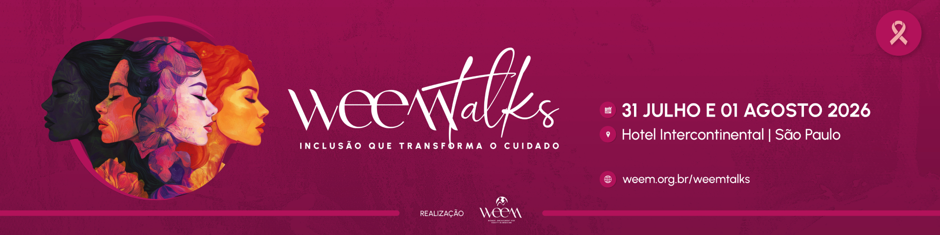 Weem Talks Banner do evento "WEEM Talks"